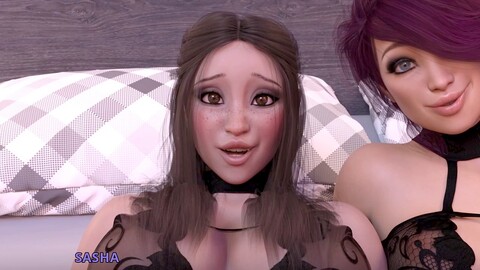 Colección de juegos para adultos que presenta novelas visuales y experiencias de encuentros y sexo