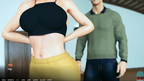 Guide to the visual novel featuring big boobs and a mother character