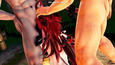 Red-haired, witchblade, english subtitles