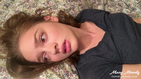 Teen solo, skype, eyes rolling