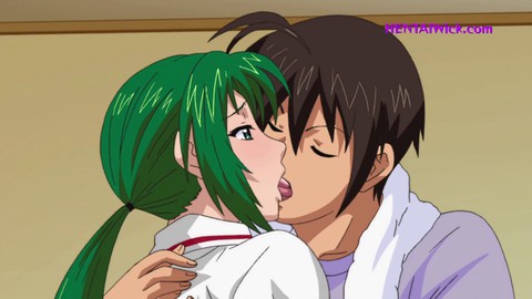 Orgasmo con creampie con sexy mogli anime che provano tutto il piacere