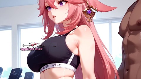 Ejeculación interna, como acabar con hentai, gran gran polla negra