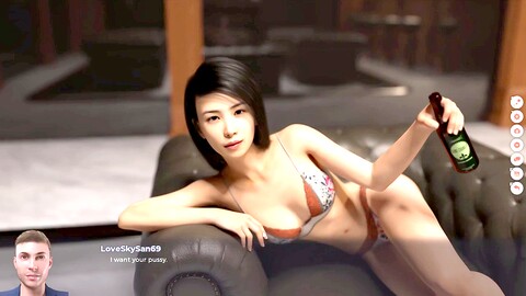 여왕, 책상 밑에서, 3d 애니