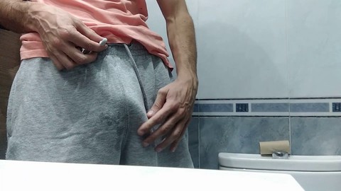 Spy man dressing, flaccid blowjob, flaccid penis