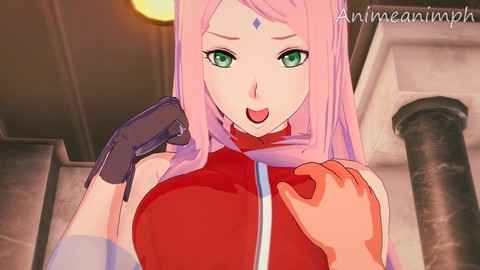 Porno manga di Naruto Sakura in 3D senza censura
