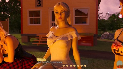 Spring break, visual novel, lets play