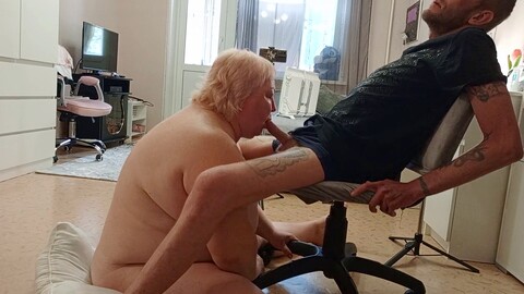 義母, ごっくん, 精子