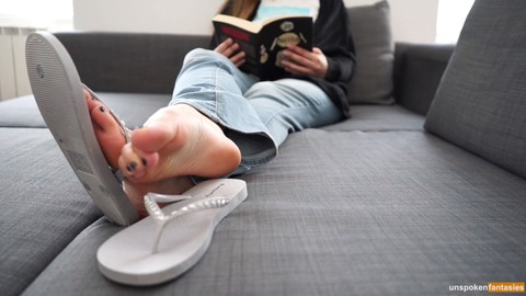 pov: Watching your sexy step-sister reading