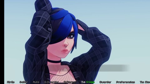 Juego en 3d, cojida 3d, chica jugadora