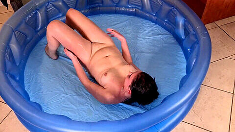 Self pee, inflatable pool toys, inflatable pool