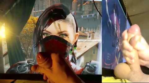 Effy90, el ladrón en GW2, recibe un tributo de semen masivo.