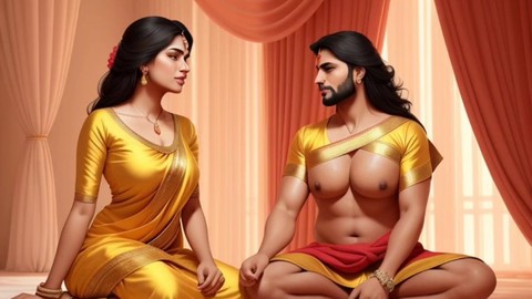 Feinste, sinnliche massage, heißes indien