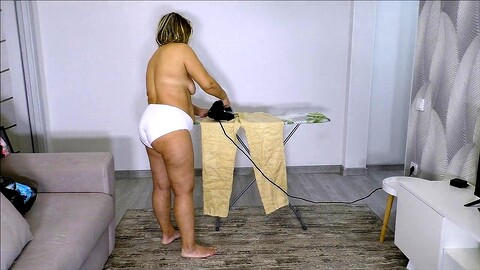 Hot mature MILF's morning routine leads to some wild banging