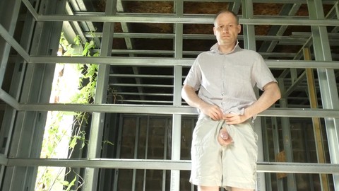 Gay solo masturbation, gay cock, gay uncut