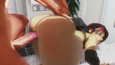 60fps, 熟女, アニメーション 60fps, 熟女, アニメーション