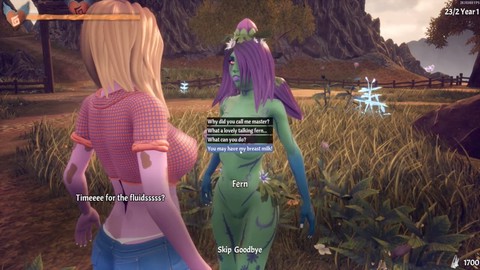 Big-boobed, fury, buttbig