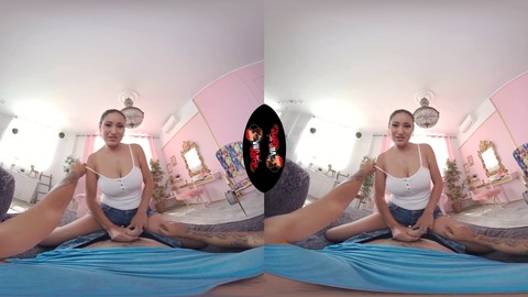 Vr色情, riding vr, latina riding vr