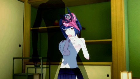Kujou sara caricaturas, caricaturas kujou, lleno de leche hentai