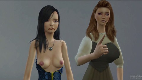 Sims 4, dragon ball z, horror movie