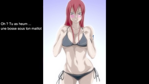 Französisches Hentai Joi mit dem Anime-Charakter Erza