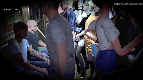 Tempting priestess in a 3D animated hentai adventure